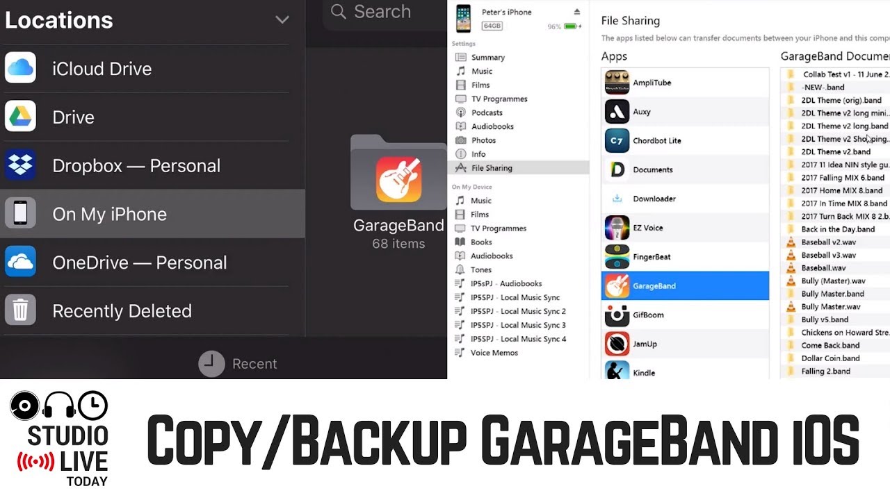 Get Garageband Files Off Ipad